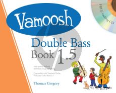 Gregory Vamoosh Double Bass Book 1.5 (Bk-Cd)