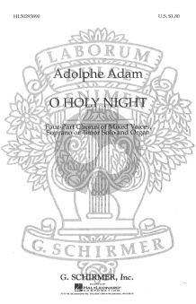 O Holy Night Sopr.[Tenor]solo)-SATB-Organ (arr. Dudley Buck)