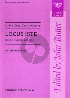 Bruckner Locus Iste SATB a Cappella (Arranged by John Rutter)