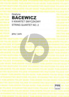 Bacewicz String Quartet No. 2 Parts
