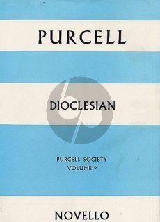 Purcell Dioclesian SATB-Orch. Full Score