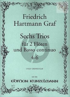 6 Trios Op.3 Vol.2 (No.4 - 6) 2 Flöten-Bc