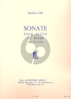 Feld Sonate (pour Jean-Pierre Rampal) Flute-Piano
