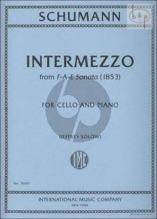Intermezzo (from F.A.E. Sonata)