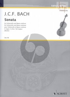Sonata G-major Violoncello-Bc