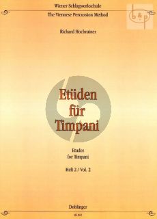 Etuden fur Timpani Vol.2