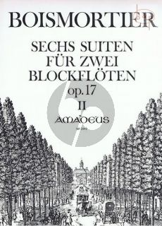 6 Suiten Op.17 Vol.2 No.4 - 6 fur 2 Altblockfloten