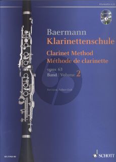 Klarinettenschule Op.63 Vol.2 Bk-Cd