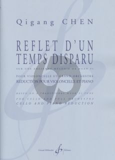 Chrn Reflet d'un temps disparu Violoncelle-Orchestre (red. Violoncello et Piano)