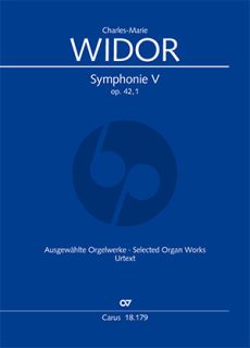 Widor Symphonie No.5 Opus 42/1 Orgel (Georg Koch)