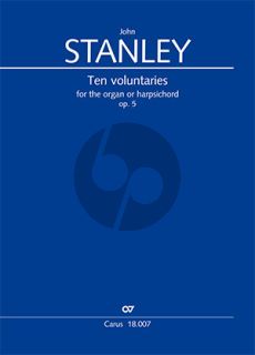 Stanley 10 Voluntaries Op. 5 Organ (Eberhard Hofmann)