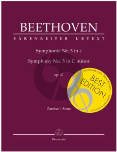 Beethoven Symphonie No.5 c-minor Op.67 Full Score (edited by Jonathan Del Mar)