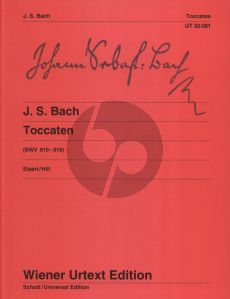 Bach Toccaten BWV 910 - 916 Klavier (Edited by Christian Eisert - Fingering by Robert Hill) (Wiener-Urtext)