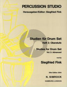 Fink Studies for Drum Set Vol. 3 (advanced grade)