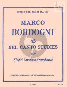 43 Bel Canto Studies Tuba