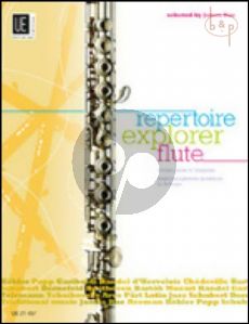 Repertoire Explorer Flute (Graded Pieces for Beginners) (Flute-Piano)