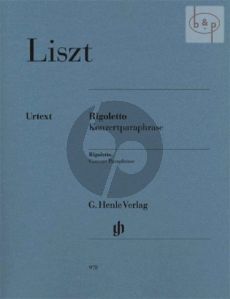 Rigoletto-Konzertparaphrase (edited by Ullrich Scheideler)