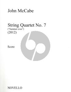 McCabe String Quartet no.7 Summer Eves Score