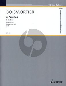 Boismortier 6 Suiten Op.35 fur Flote Solo (edited by Hugo Ruf)