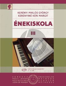 Kerenyi Kerenyine Vocal Tutor Vol.3 Voice and piano (Hungarian, original language)