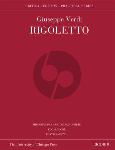 Verdi Rigoletto Vocal Score (edited by M.Chusid)