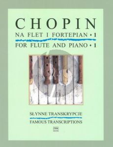 Chopin Famous Transcriptions Book 1 Flute and Piano