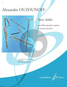 Ouzounoff Terre Adélie Piccolo et Piano (intermediate level grade 6)