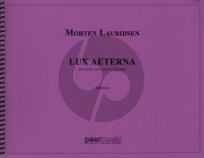 Lauridsen Lux Aeterna SATB and Orchestra Full Score