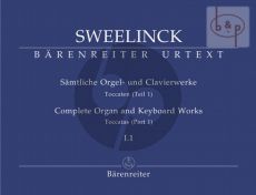 Samtliche Orgel- & Clavierwerke Vol.1 Teil 1 (Toccaten Vol.1)