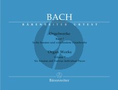 Bach Orgelwerke Vol.7 (edited by Dietrich Kilian) (Barenreiter-Urtext)