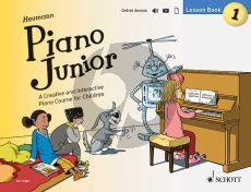 Heumann Piano Junior Lesson Book 1 (Book with Audio online)
