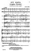 Biebl Ave Maria Baritone and Tenor Solo, SATB Divisi