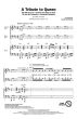 Queen A Tribute to Queen (A Medley for SATB and Piano) (arr. by Mark Brymer)