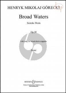 Broadwaters Op.39 for SATB-Piano