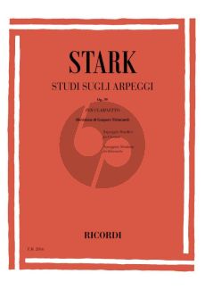 Stark Studi sugli Arpeggi Op.39 Clarinet