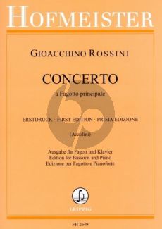Rossini Concerto Fagotto Principale