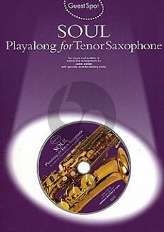 Guest Spot Soul Playalong Tenor Saxophone (Bk-Cd)