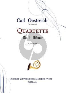 Oestreich Quartette (4 Horner) (Part./Stimmen)