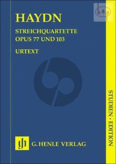 Streichquartette Vol.10 Op.77 und Op.103