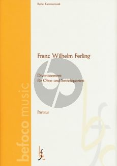 Ferling Divertissement Op.6 Oboe-Stringquartet