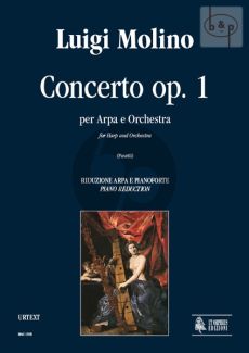 Molino Concerto Op.1 Harp-Orchestra (piano red.) (Anna Pasetti)