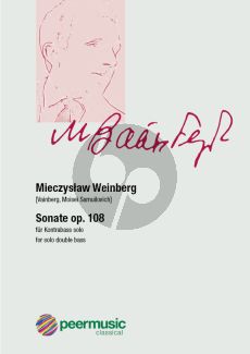 Weinberg Sonata Op.108 Kontrabass solo (1971)