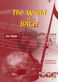 The World of Bach for Flute (Bk-Cd) (arr. Frank Glaser)