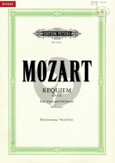 Requiem KV 626 (Soli-Choir-Orch.) (completed by Fr.X.Sussmayr) (Vocal Score)