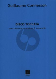 Connesson Disco Toccata Clarinette et Violoncelle