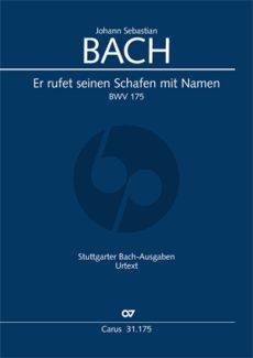 Bach Kantate BWV 175 Er rufet seinen Schafen mit Namen Partitur