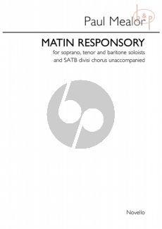 Matin Responsory SATB soli-SATB [div.]