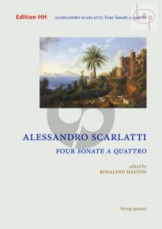 4 Sonate a quattro (2 Vi.-Va.-Vc.) Score and Parts