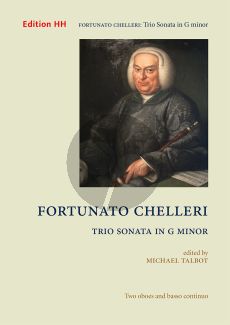 Chelleri Trio Sonata g-minor 2 Oboes-Bc (Score/Parts) (edited Michael Talbot)