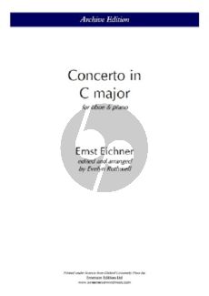 Eichner Concerto C-major Oboe and Piano (Edited by Evelyn Rothwell)
